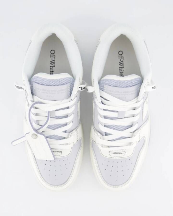 Off White Casual Sneaker in Wit Blauw White Heren