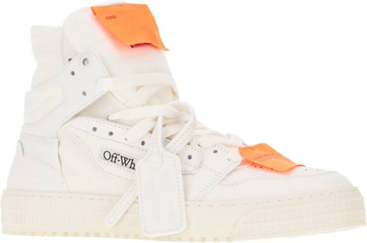 Off White Casual Sneakers voor dagelijks gebruik White Heren