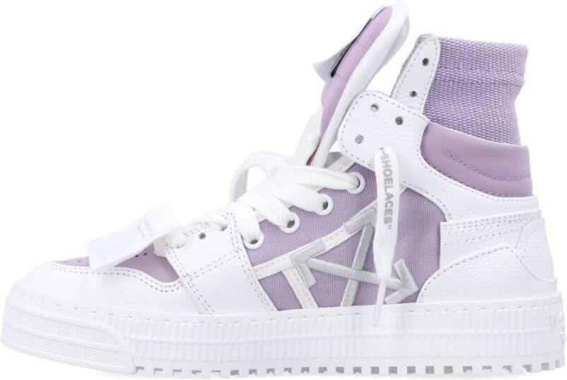 Off White Casual Streetwear Sneakers Multicolor Dames