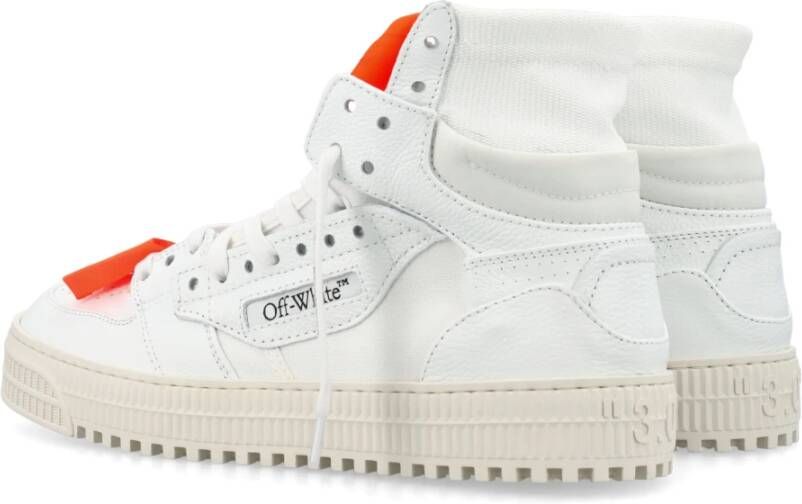 Off White Casual Streetwear Sneakers White Dames