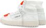 Off White Casual Streetwear Sneakers White Dames - Thumbnail 4