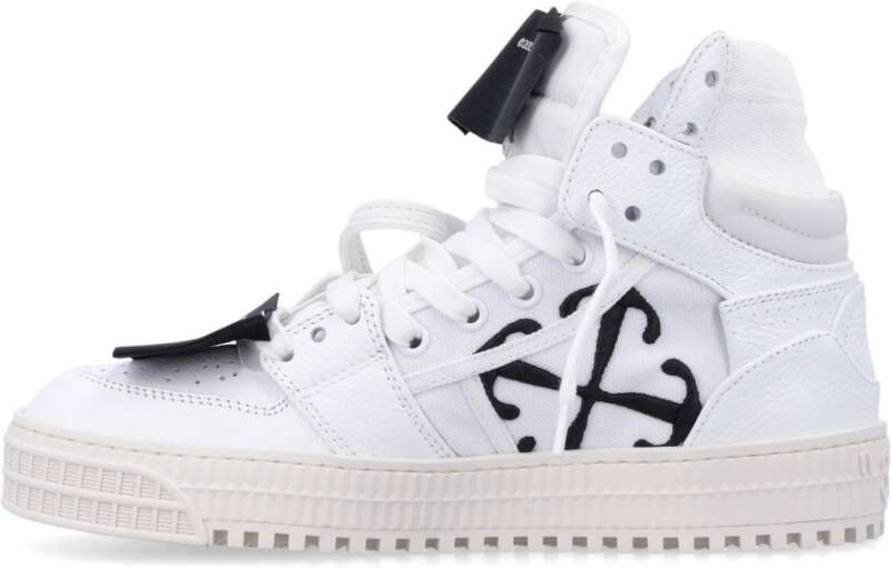 Off White Casual Streetwear Sneakers White Dames