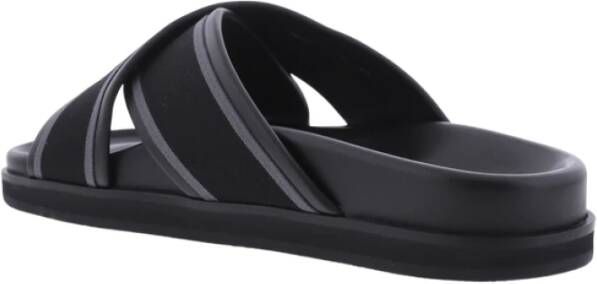 Off-White Slippers met logoband Zwart - Foto 2