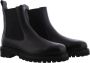 Off White Combat Leren Enkellaarzen Black Heren - Thumbnail 8