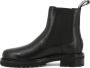 Off White Combat Leren Enkellaarzen Black Heren - Thumbnail 5