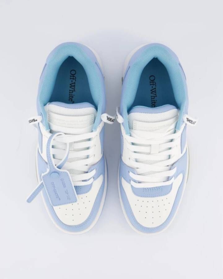 Off White Dames Out Of Office Casual Sneakers Blue Dames