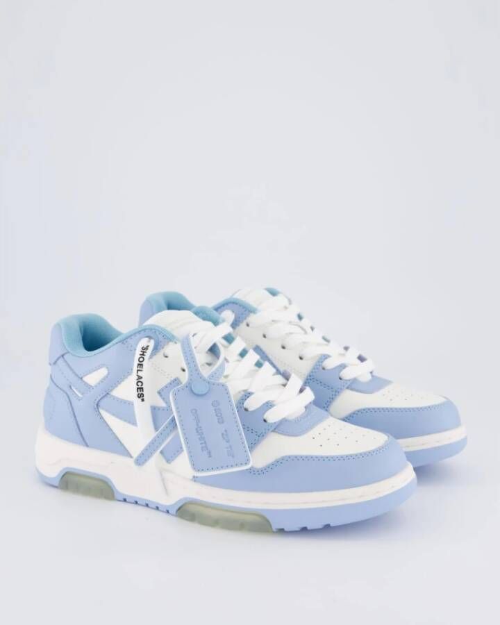 Off White Dames Out Of Office Casual Sneakers Blue Dames