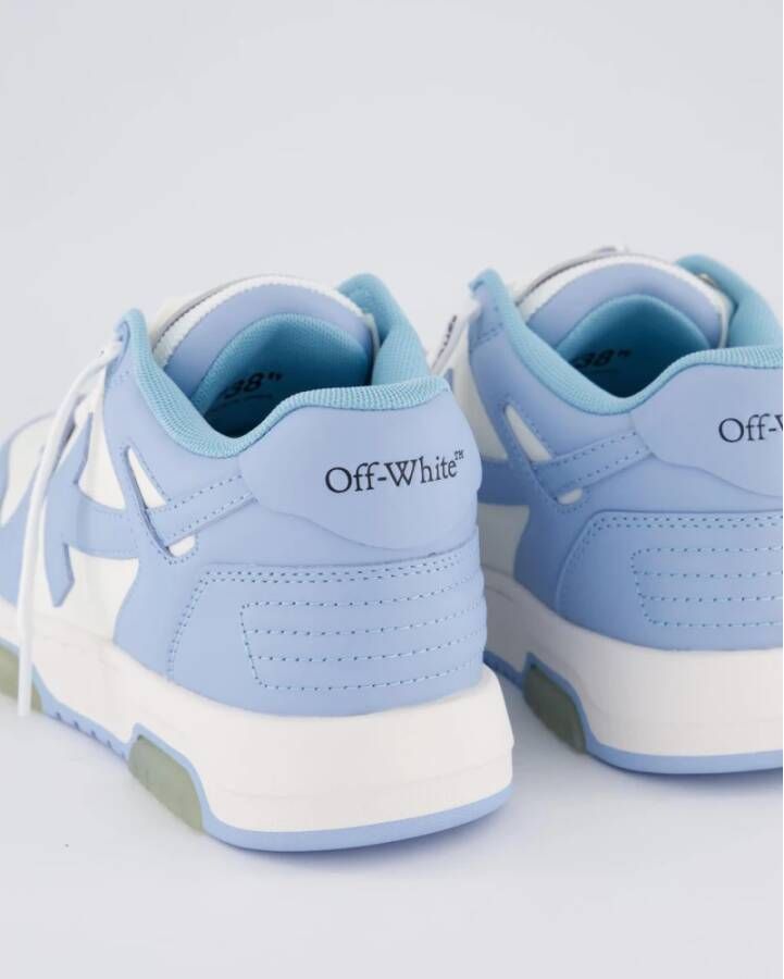 Off White Dames Out Of Office Casual Sneakers Blue Dames