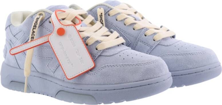 Off White Dames Out Of Office Sneaker Blauw Blue Dames