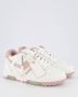 Off White Dames Casual Sneaker Wit Roze White Dames - Thumbnail 10