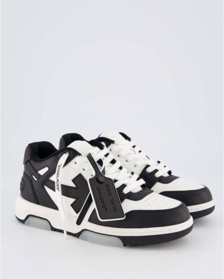 Off White Casual wit zwarte sneakers Black Dames