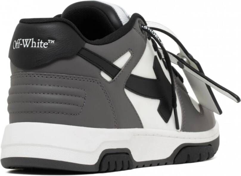 Off White Grijze Out Off Office Sneakers Multicolor Heren - Foto 7