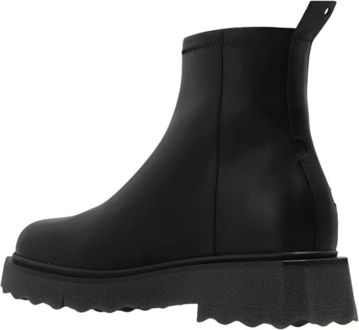 Off-White Enkellaarzen Zwart - Foto 4