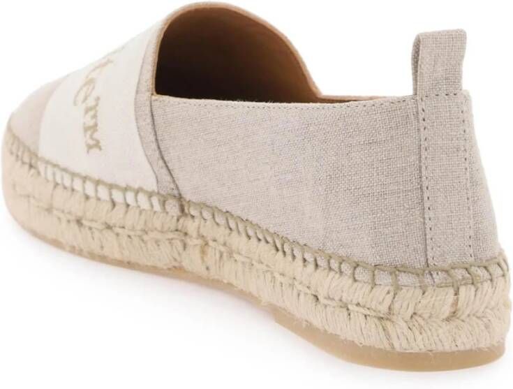 Off White Espadrilles Beige Heren