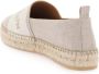 Off White Linnen Espadrilles voor Beige - Thumbnail 2