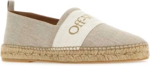 Off White Espadrilles Beige Heren