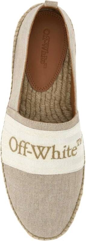 Off White Espadrilles Beige Heren