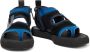 Off White Blauwe Neopreen Sandaal met Suède Blue Dames - Thumbnail 3