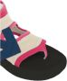 Off White Fuchsia Neopreen Suède Sandalen Multicolor Dames - Thumbnail 2