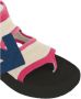 Off White Fuchsia Neopreen Suède Sandalen Multicolor Dames - Thumbnail 2