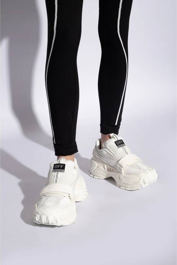 Off White Handschoensneakers White Dames