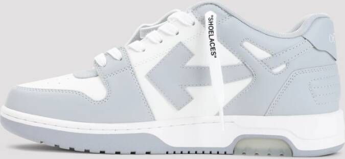 Off White Grijze Sneakers Gray Heren