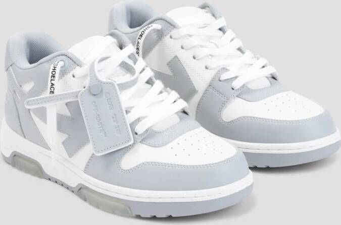 Off White Grijze Sneakers Gray Heren