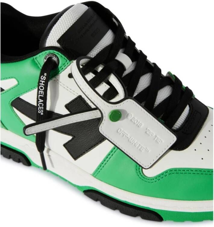 Off White Grafische Print Sneakers Multicolor Heren
