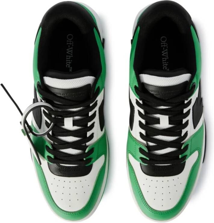Off White Grafische Print Sneakers Multicolor Heren