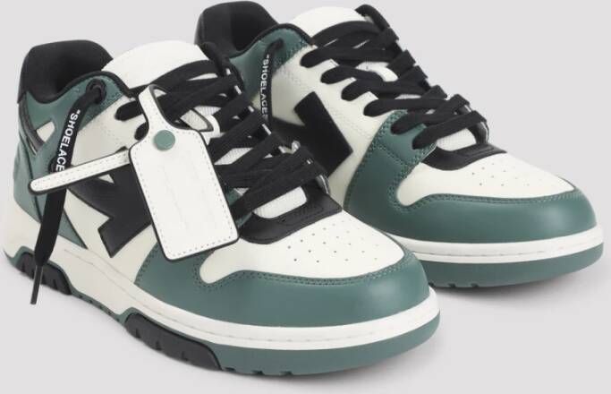Off White Groene Sneakers Stijl Aw25