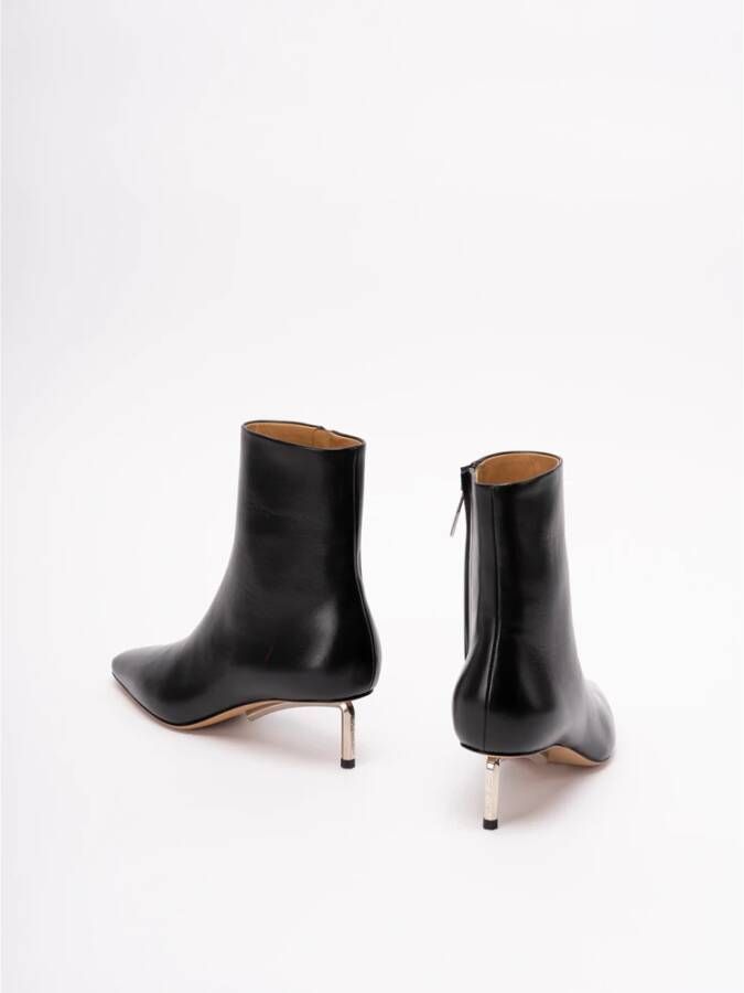 Off White Heeled Boots Zwart Dames