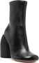 Off White Zwarte Lente Laarzen met Vierkante Neus en Zijrits Black Dames - Thumbnail 2