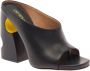 Off-White Slippers & Mules Pop Bulky Nappa Thong Mule in zwart - Thumbnail 3
