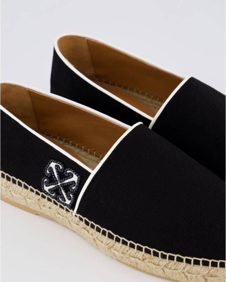 Off White Heren Anglette Espadrillas Black Heren