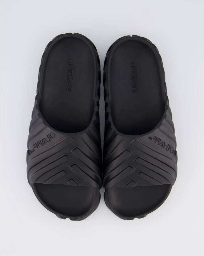 Off White Heren Exploration Sliders Black Heren