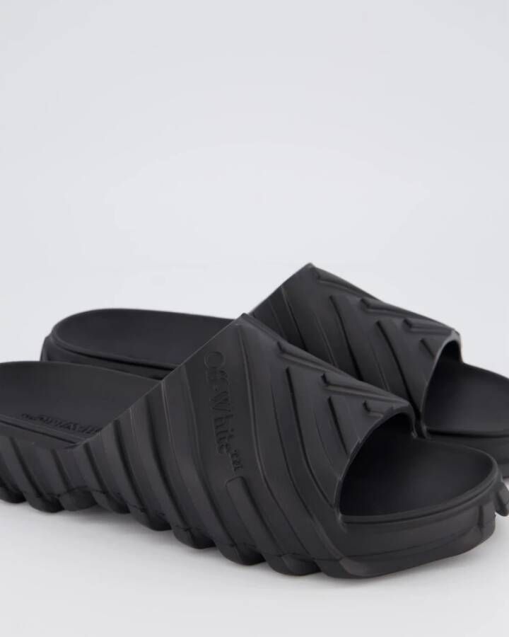 Off White Heren Exploration Sliders Black Heren