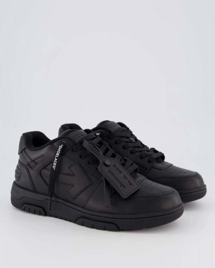 Off White Out Of Office Shirt Black Heren