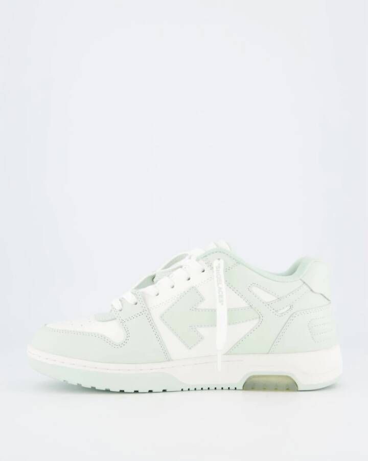 Off White Out Of Office Mint Blue Heren