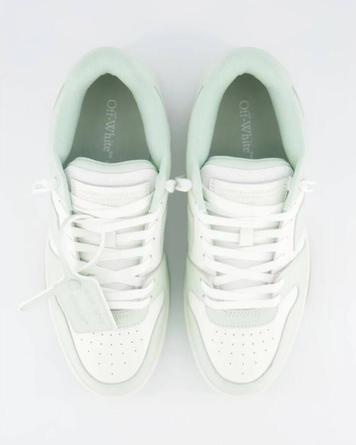 Off White Out Of Office Mint Blue Heren