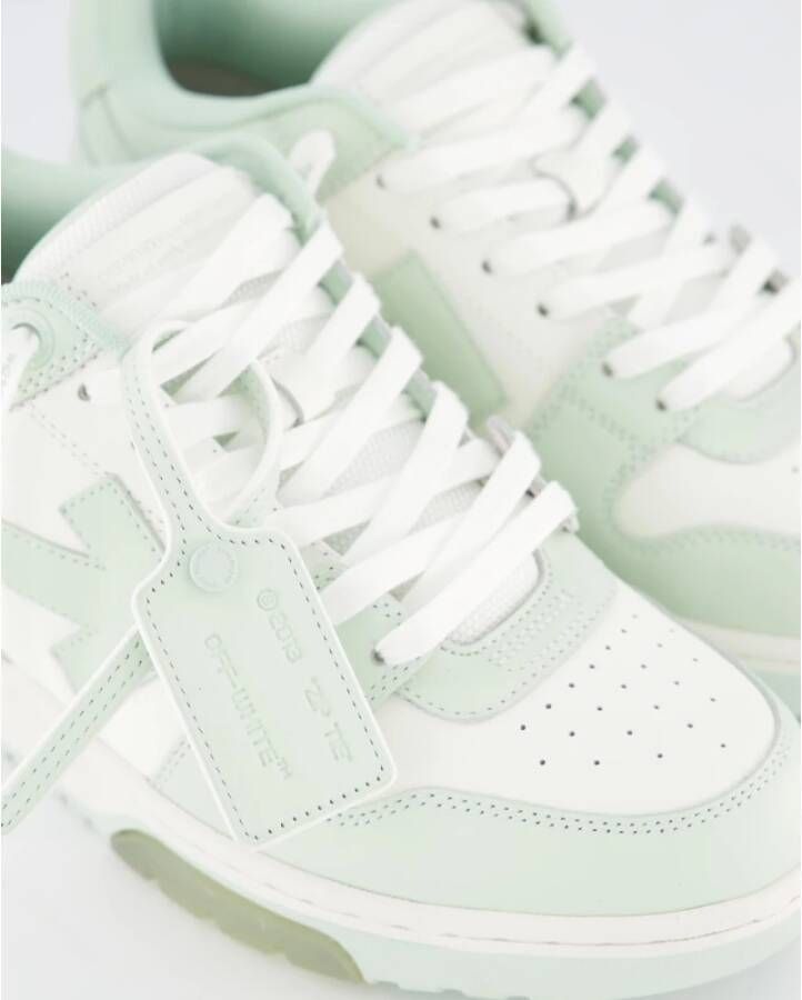 Off White Out Of Office Mint Blue Heren