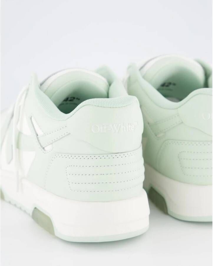 Off White Out Of Office Mint Blue Heren