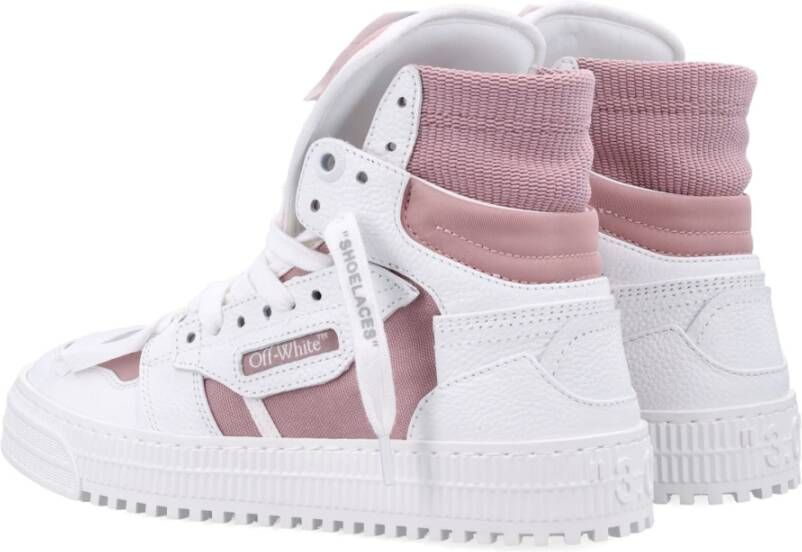 Off White High Top Sneakers met Opvallend Design