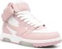 Off White High-Top Sneakers Pink Dames - Thumbnail 3
