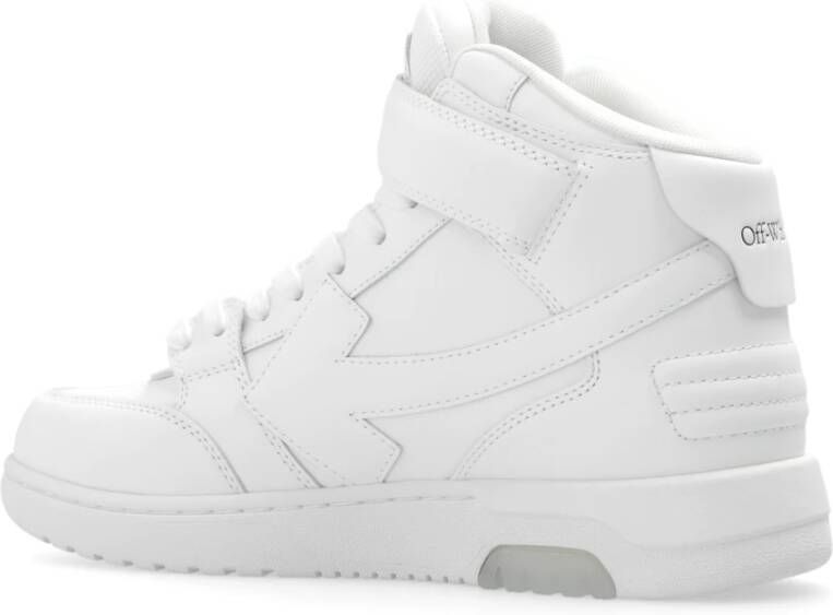 Off White Hoge sneakers voor 'Out Of Office' Wit Dames