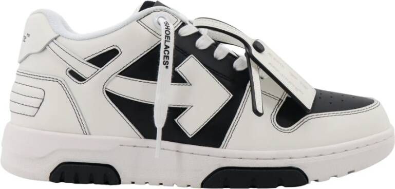 Off White Lage Top Pijl Sneakers Wit Multicolor Heren