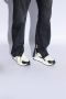 Off White Perforated Leren Kick Off Sneakers Multicolor Heren - Thumbnail 2