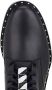 Off White Zwarte leren veterschoenen Black Dames - Thumbnail 3