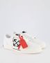 Off White Pijl Geborduurde Canvas Lage Sneakers Multicolor Heren - Thumbnail 4