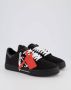 Off White Zwarte Canvas Pijl Geborduurde Sneakers Black Heren - Thumbnail 9