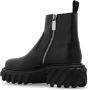 Off-White Exploration Motor leren laarzen Zwart - Thumbnail 6